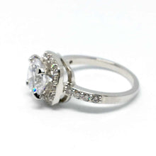 Charger l&#39;image dans la galerie, bague de fiancailles en argent