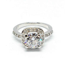 Charger l&#39;image dans la galerie, bague de fiancailles en argent