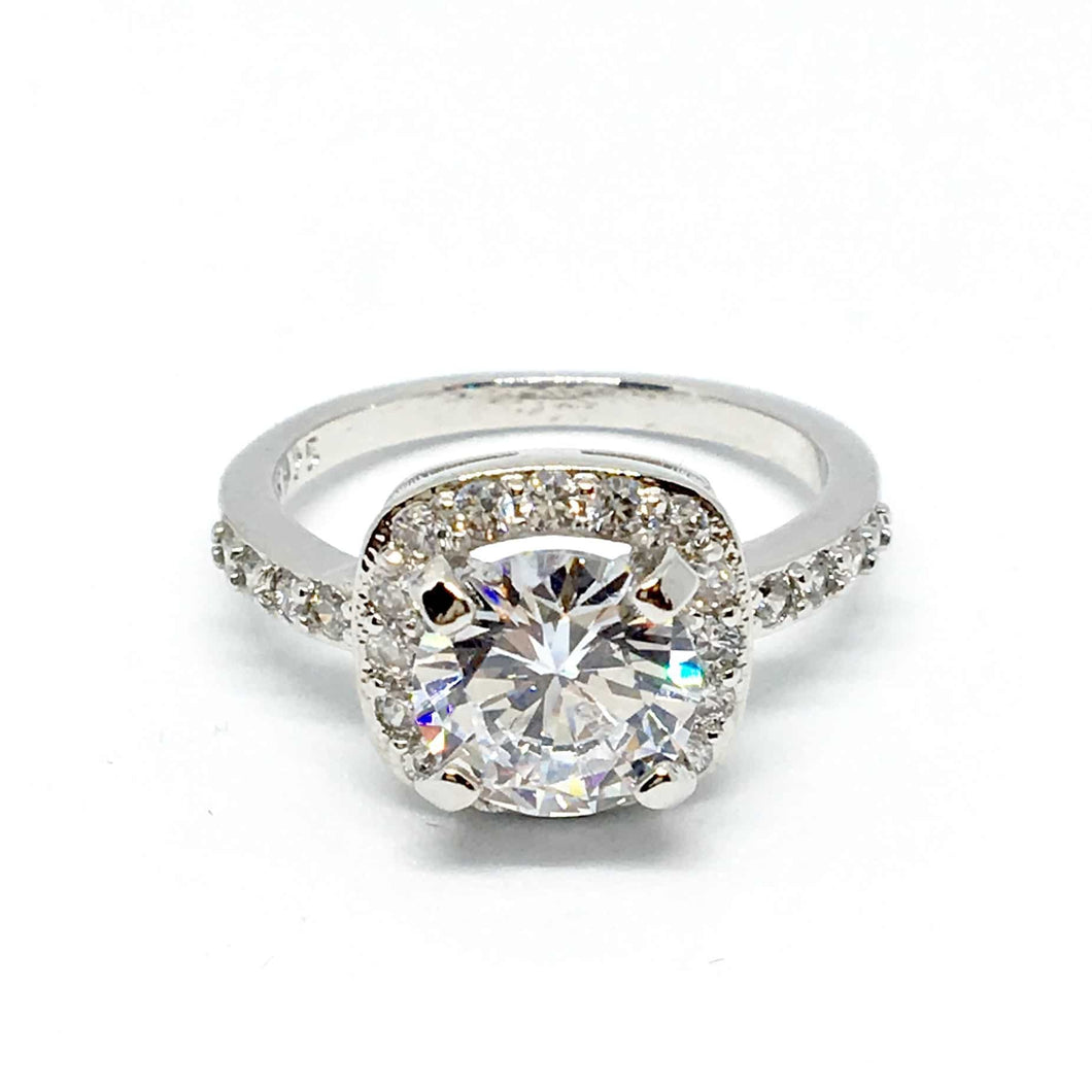 bague de fiancailles en argent