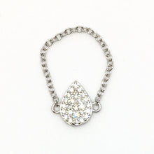 Charger l&#39;image dans la galerie, Bague chaine en argent