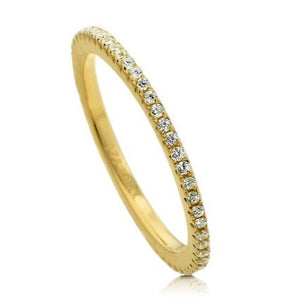 bague alliance plaqué or