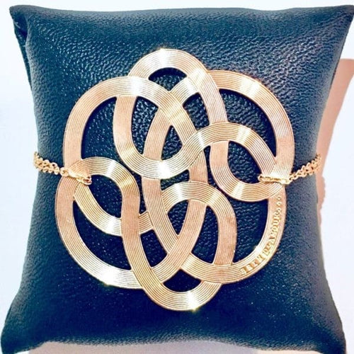 bracelet enlace moi doré