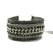 Charger l&#39;image dans la galerie, bracelet-manchette-tissus