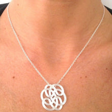 Charger l&#39;image dans la galerie, collier-enlace-moi-argenté