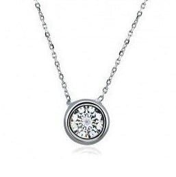 collier-solitaire-argent