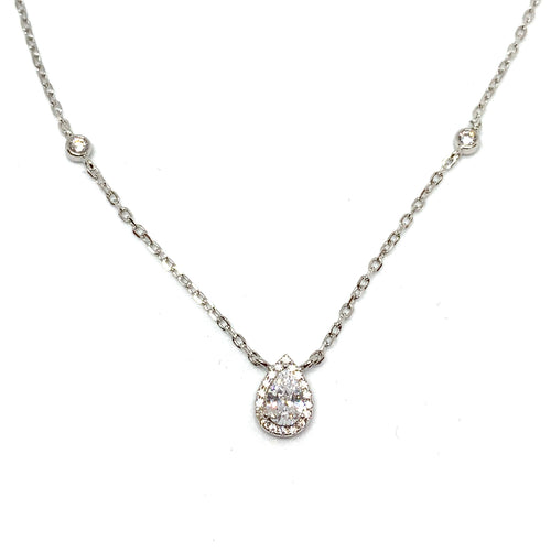 Collier Poire en argent 925