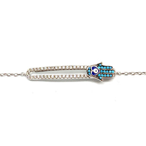Bracelet Main de fatma en argent